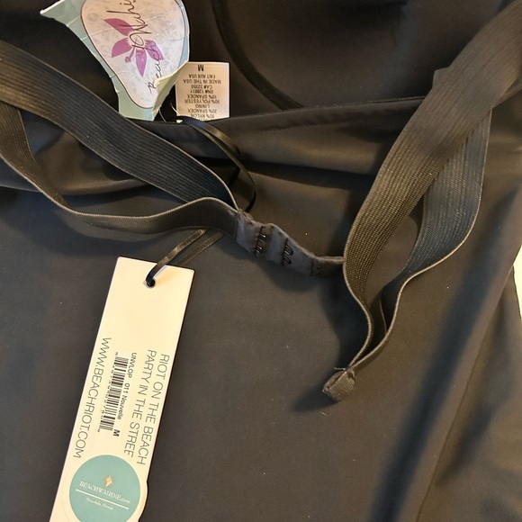 Beach Riot The Cleopatra Embroidered One Piece Swimsuit Resort Wear NWT - Picture 11 of 12